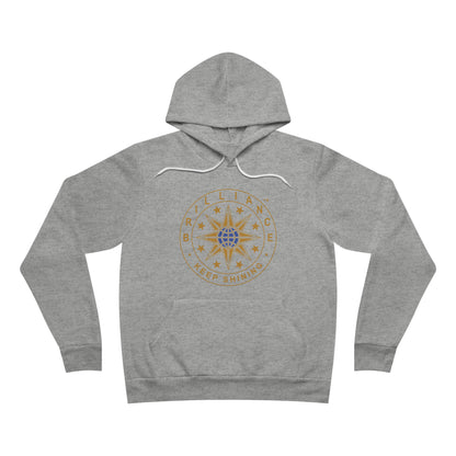 Brilliance Adult Fleece Pullover Hoodie Athletic Heather Front