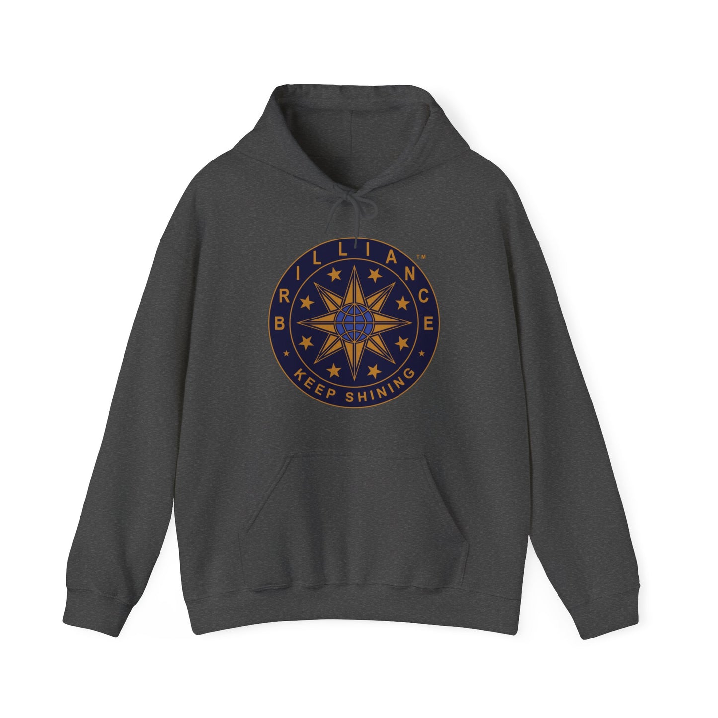 Brilliance Adult Hoodie (with Gildan Heavy Blend Hoodie) Dark Heather