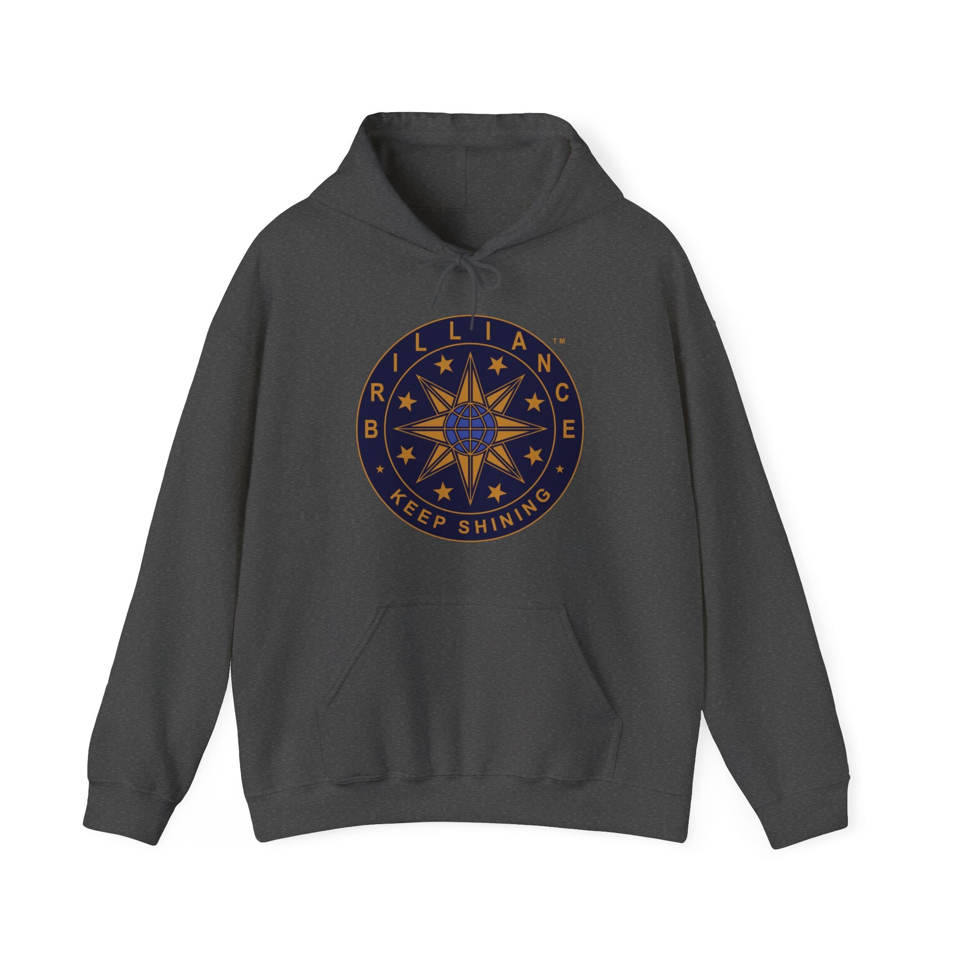 Brilliance Adult Hoodie (with Gildan Heavy Blend Hoodie) Dark Heather