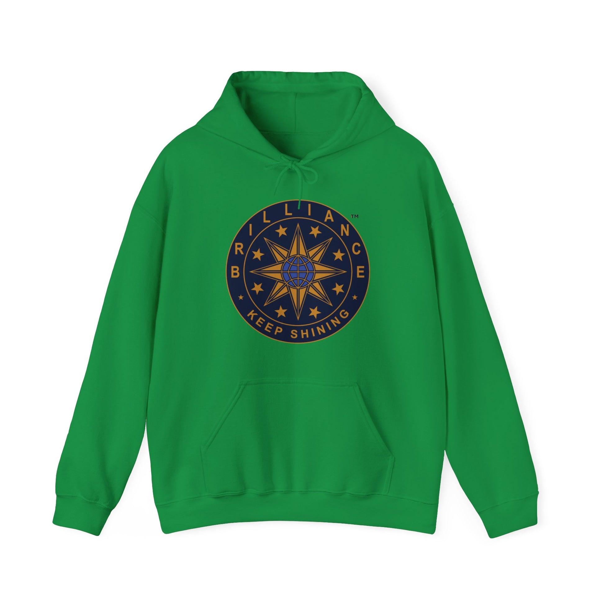Brilliance Adult Hoodie (with Gildan Heavy Blend Hoodie) Irish Green
