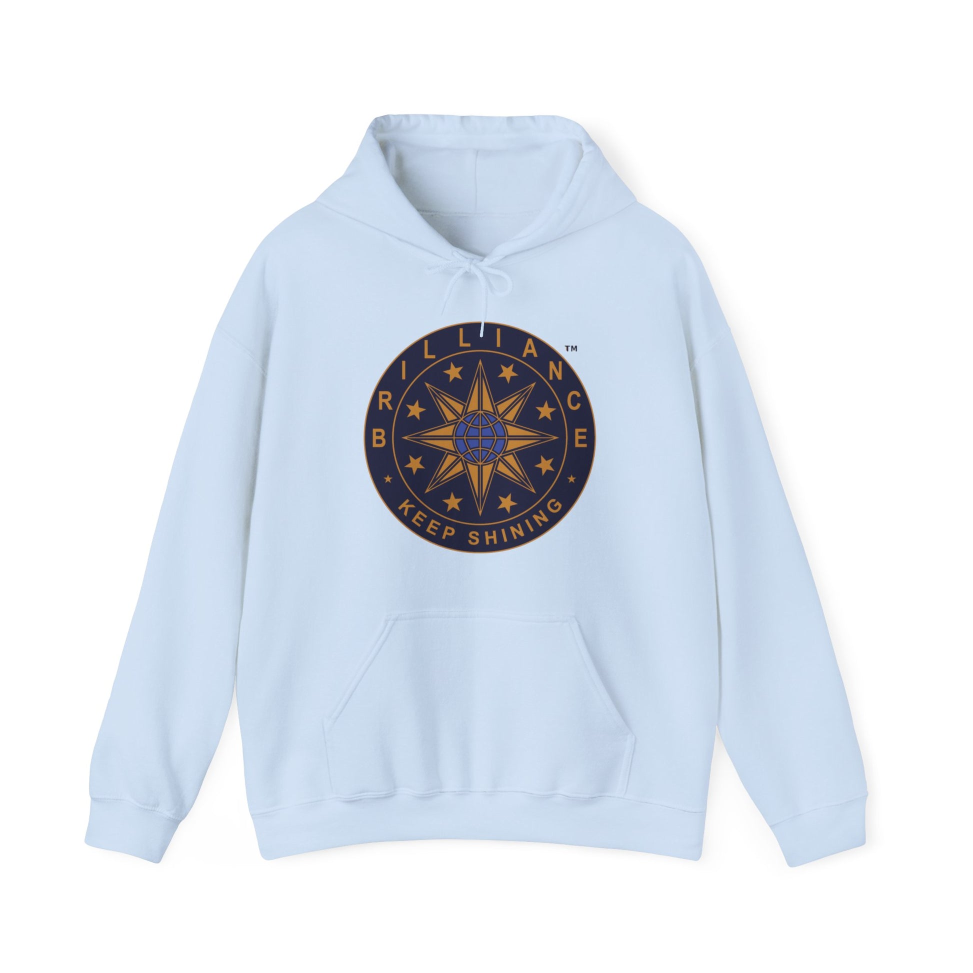 Brilliance Adult Hoodie (with Gildan Heavy Blend Hoodie) Light Blue