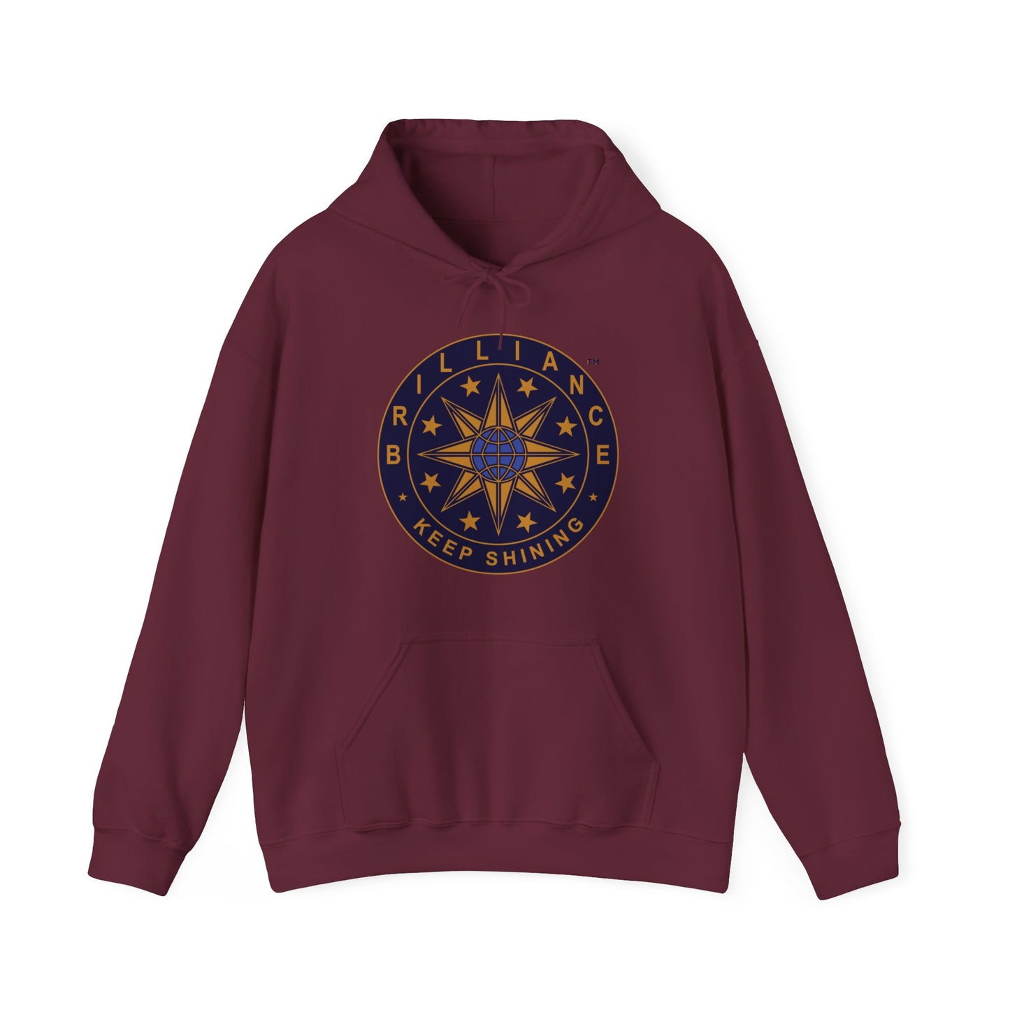 Brilliance Adult Hoodie (with Gildan Heavy Blend Hoodie) Maroon