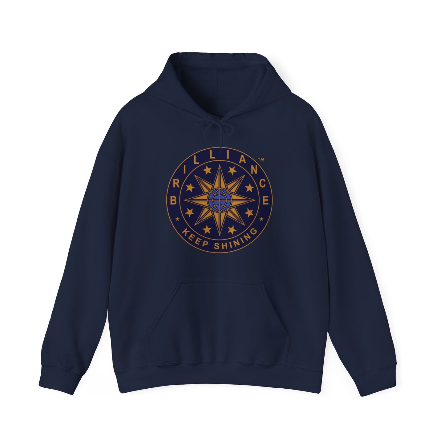 Brilliance Adult Hoodie (with Gildan Heavy Blend Hoodie) Navy