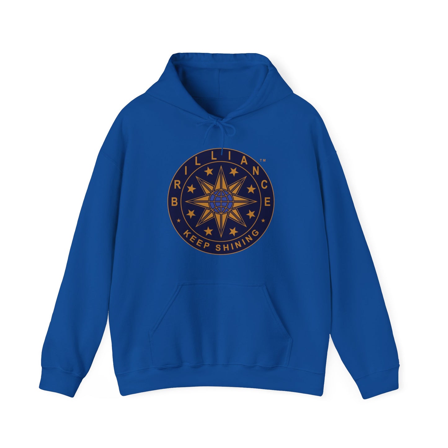 Brilliance Adult Hoodie (with Gildan Heavy Blend Hoodie) Royal Blue