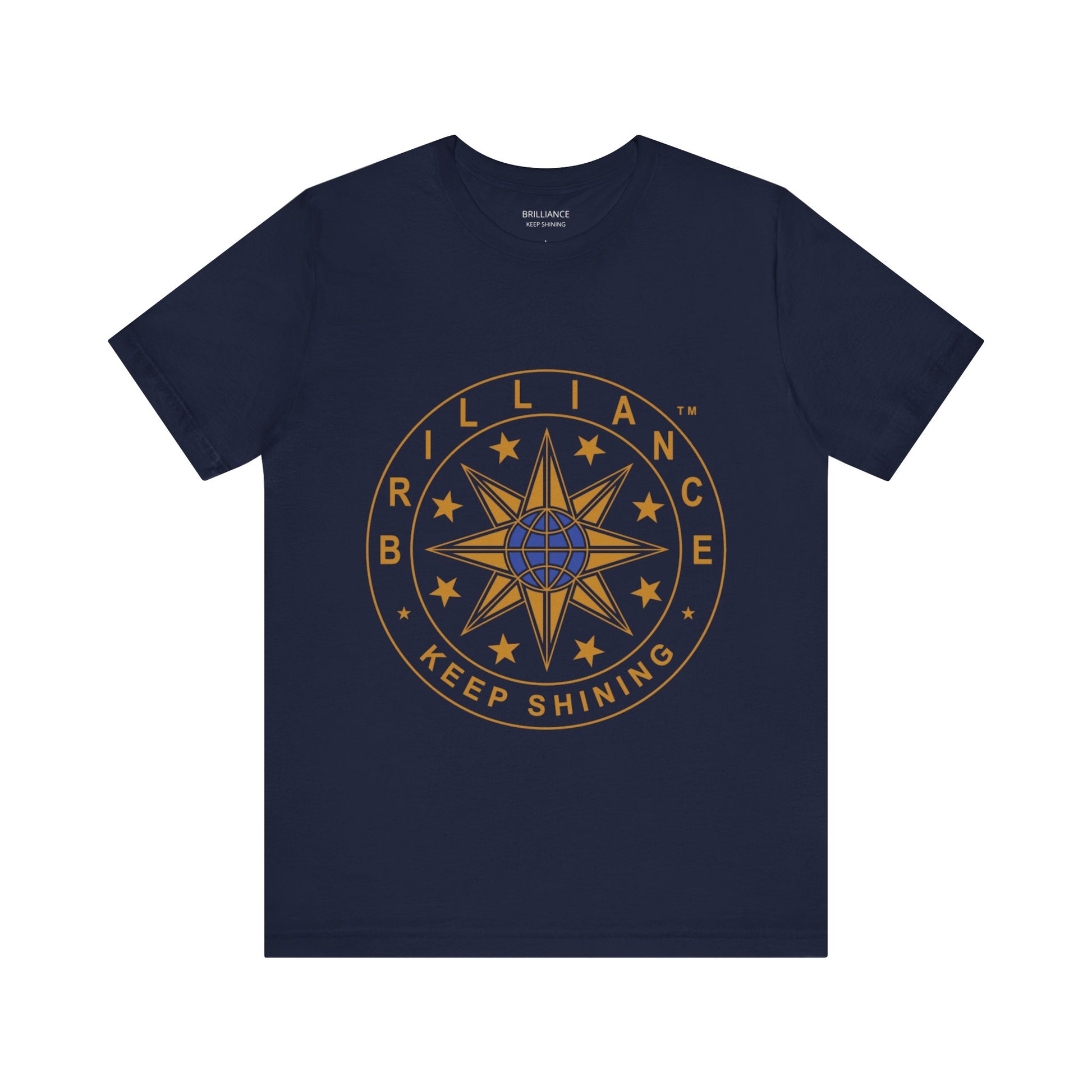 Brilliance Adult T-Shirt Navy Front