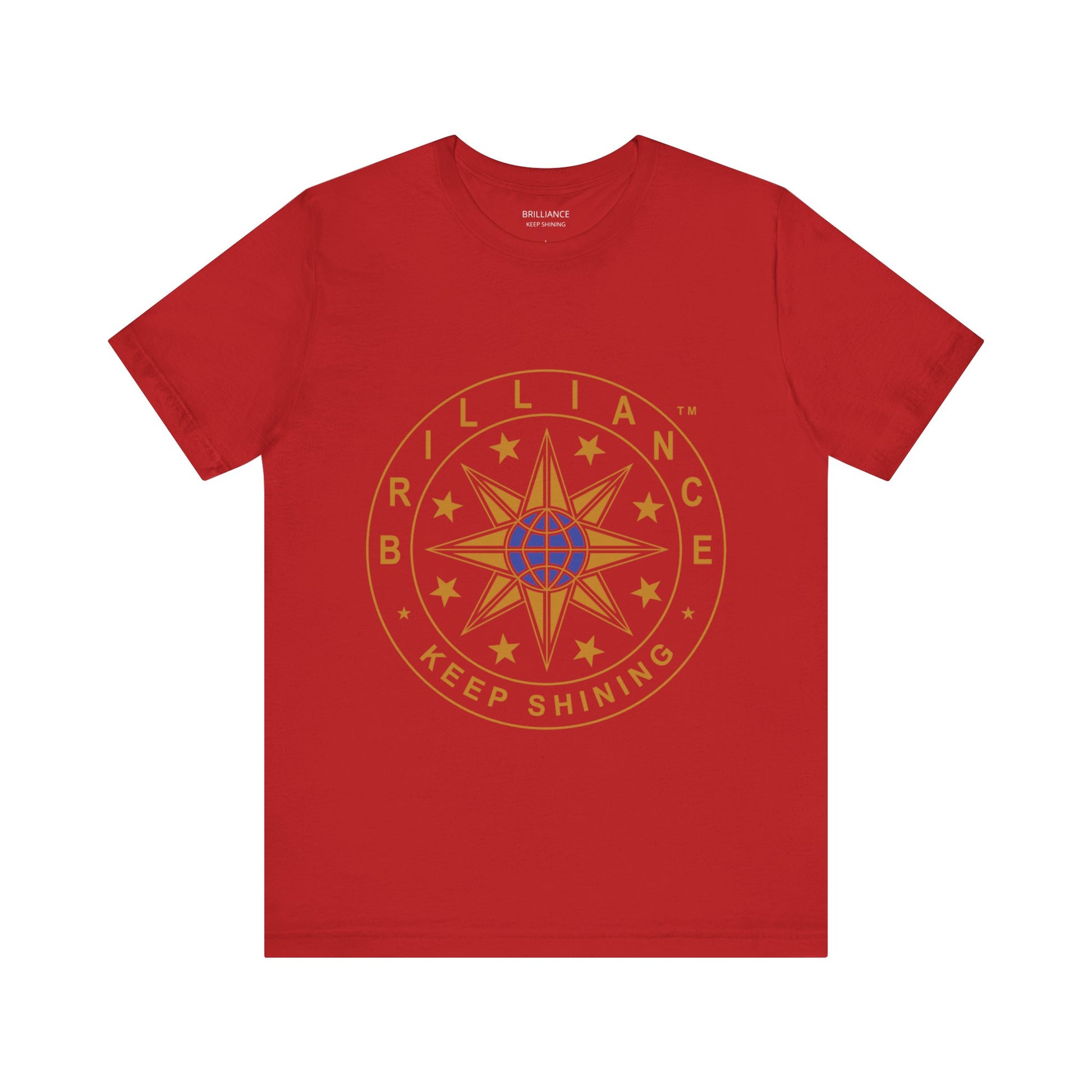 Brilliance Adult T-Shirt Red Front