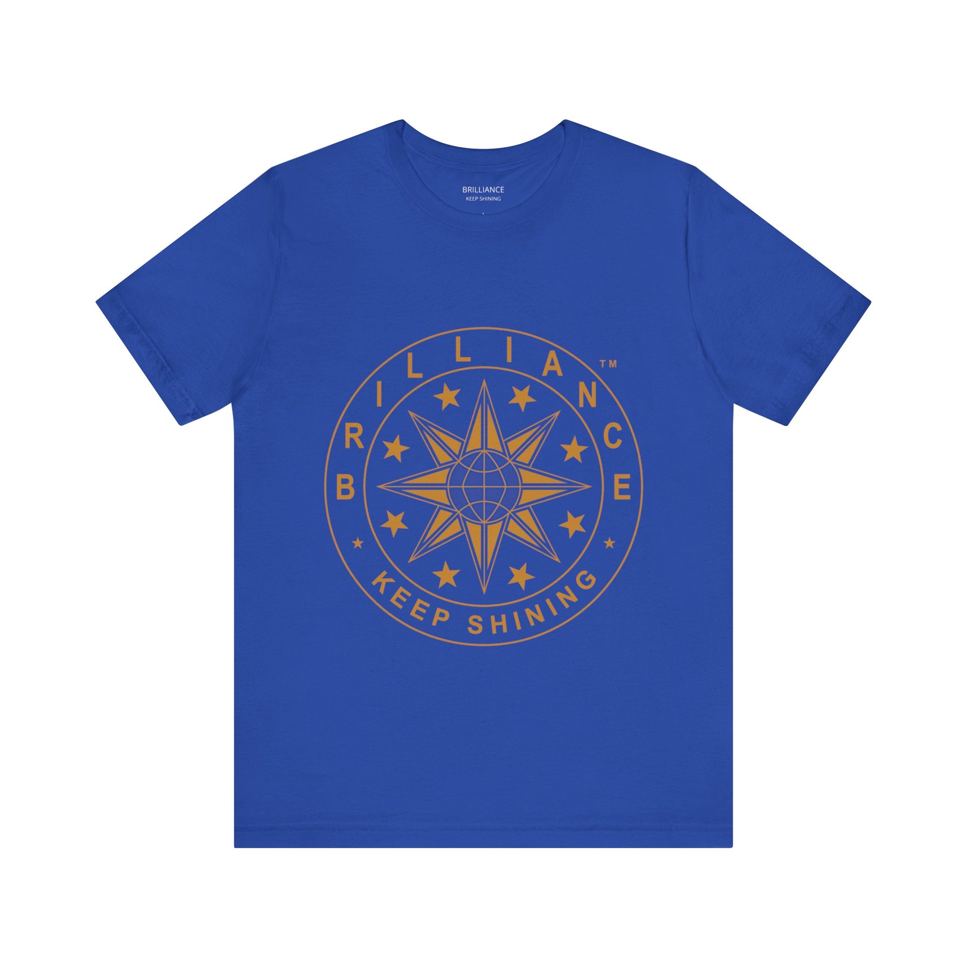Brilliance Adult T-Shirt Royal Blue Front