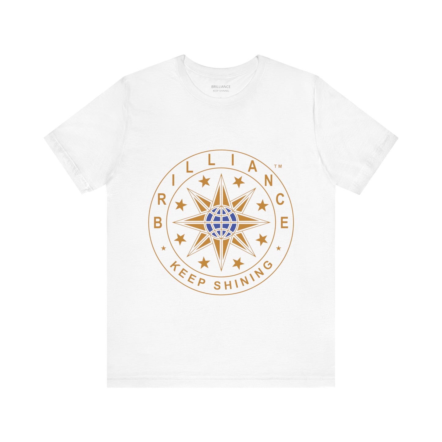 Brilliance Adult T-Shirt White Front
