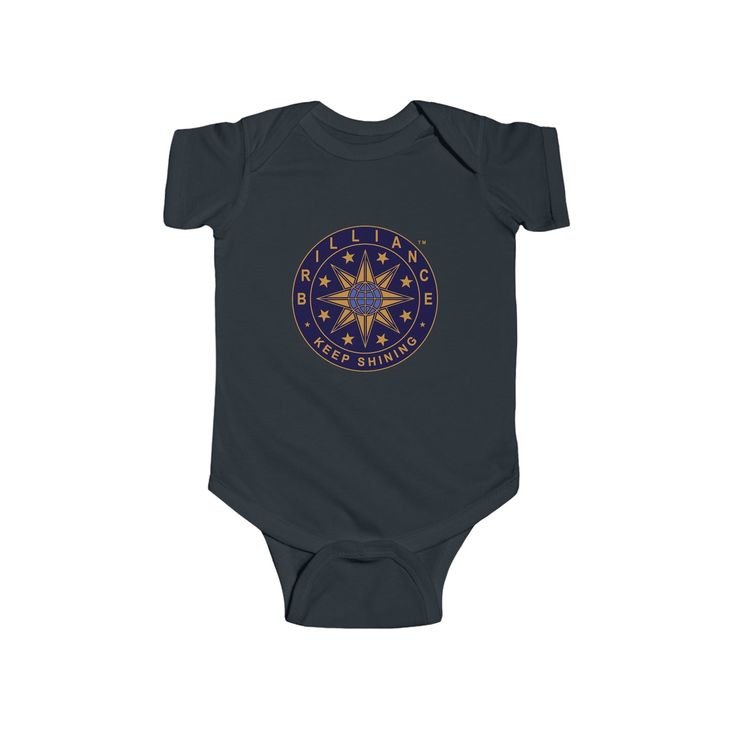 Brilliance Baby Bodysuit Black