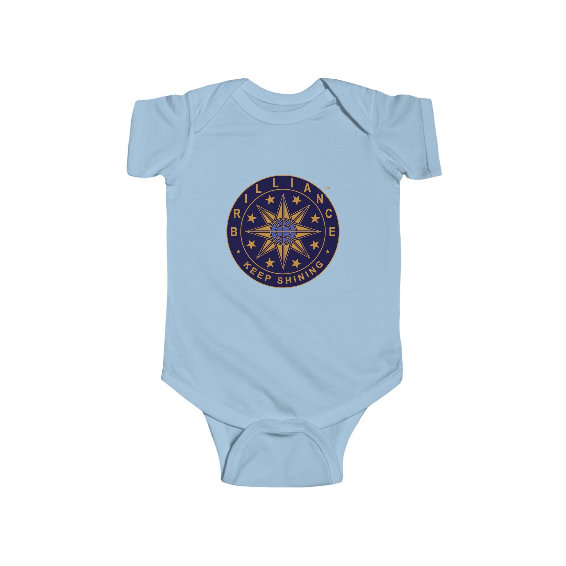Brilliance Baby Bodysuit Light Blue