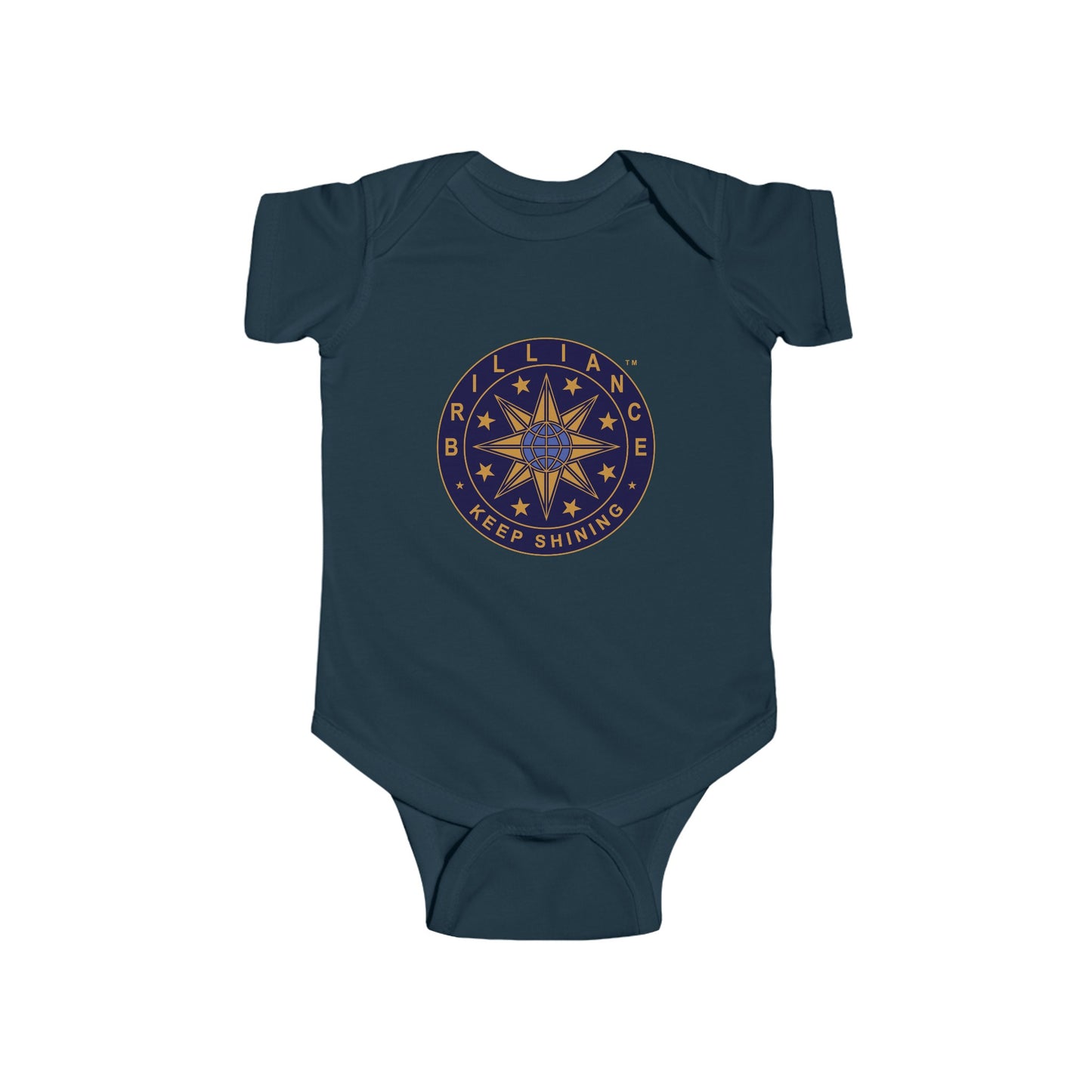 Brilliance Baby Bodysuit Navy
