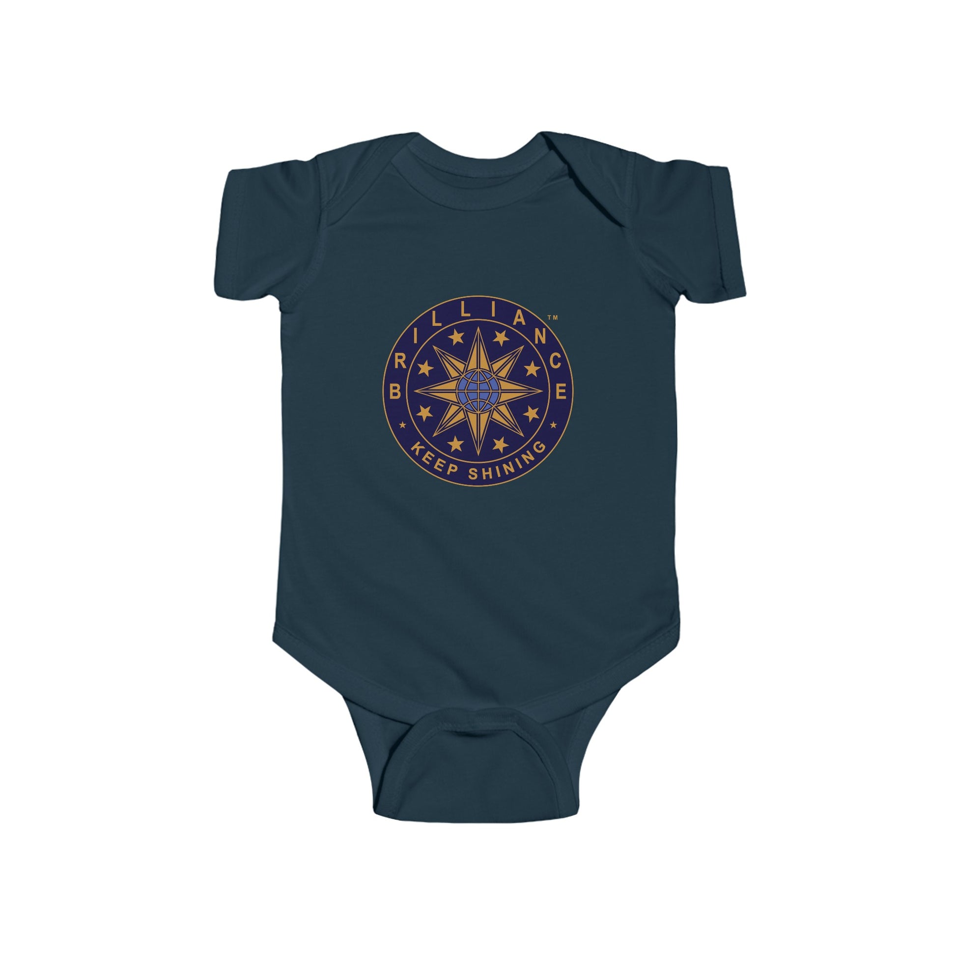 Brilliance Baby Bodysuit Navy