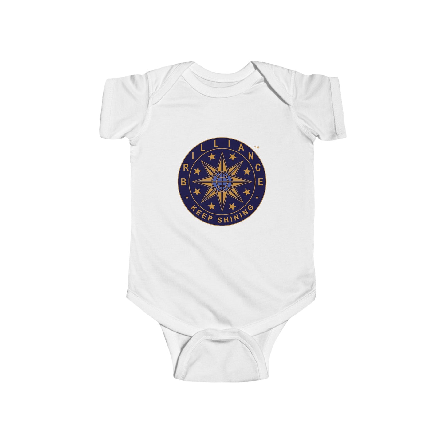 Brilliance Baby Bodysuit White