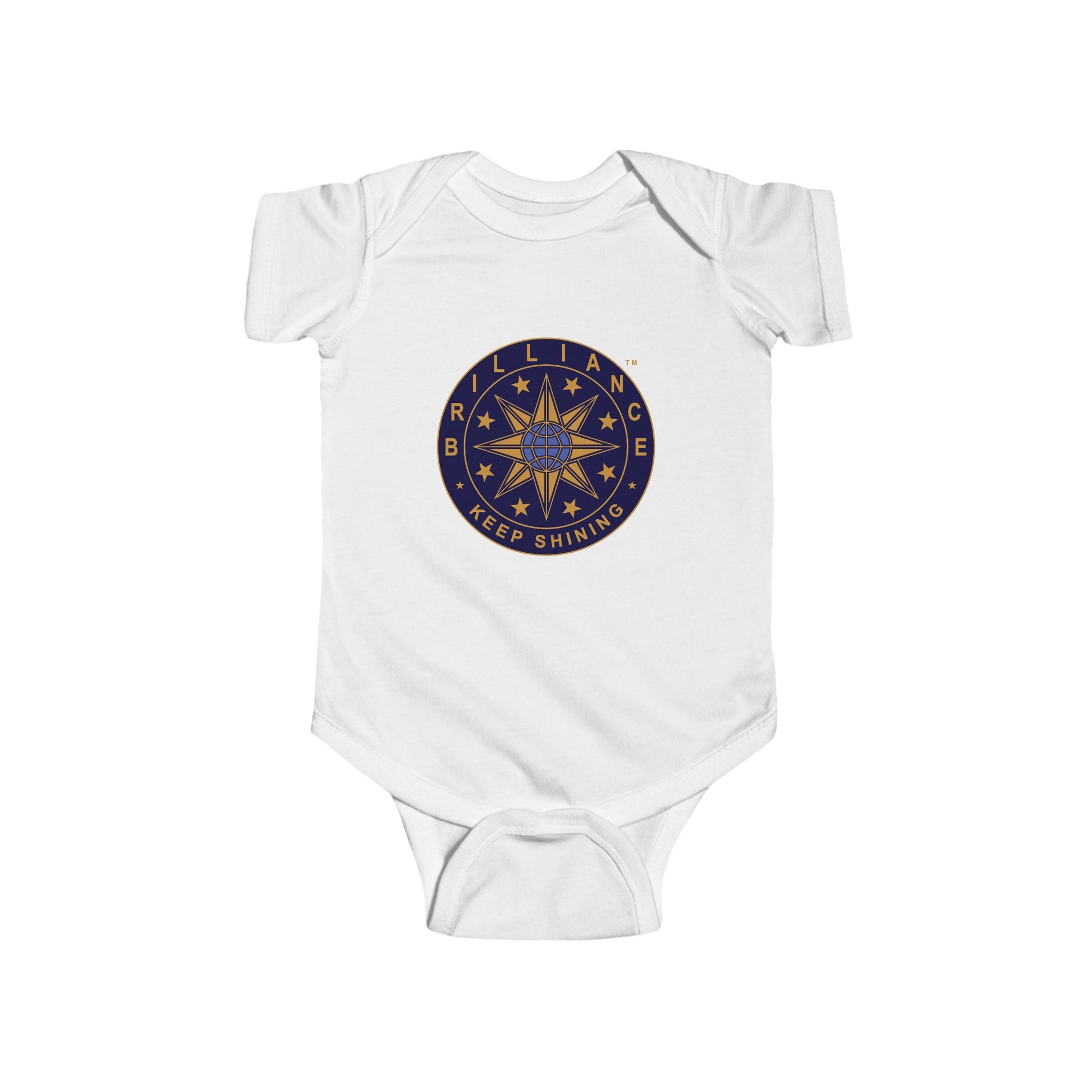 Brilliance Baby Bodysuit White