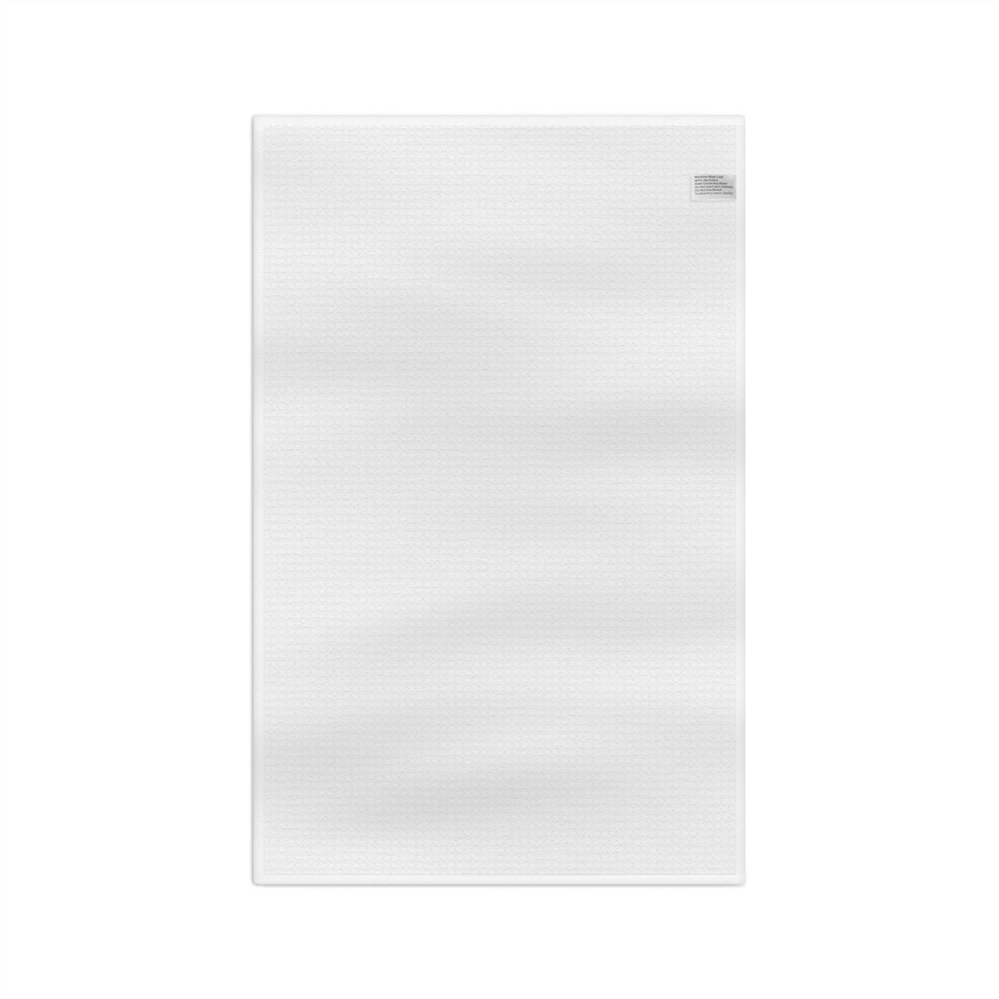 Brilliance Microfiber Tea Towel with Starry Night Print and Logo Back Side