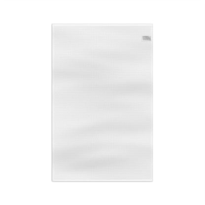 Brilliance Microfiber Tea Towel with Starry Night Print and Logo Back Side