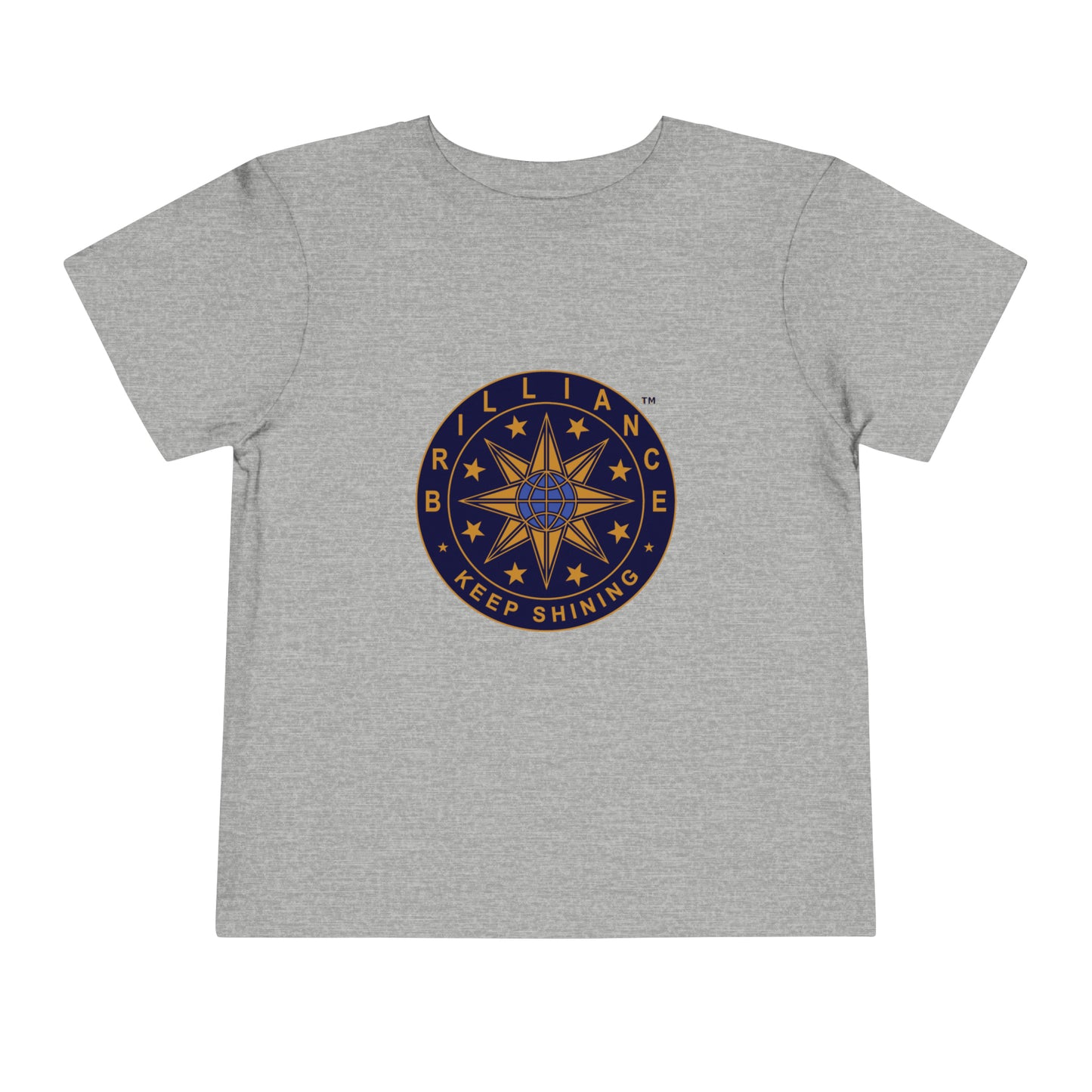 Brilliance Toddler T-Shirt Athletic Heather Front