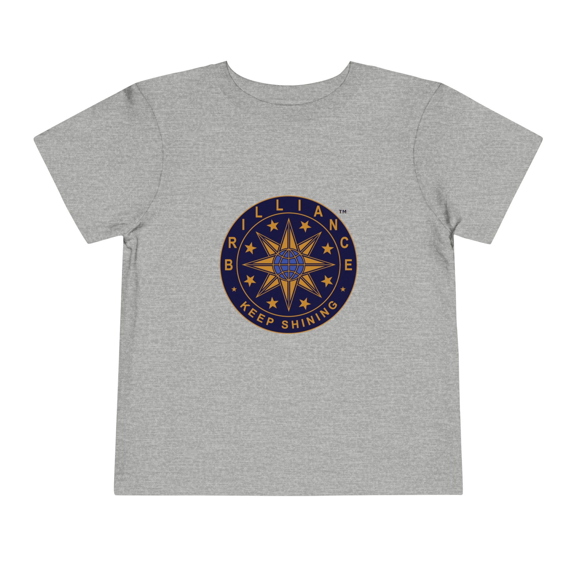 Brilliance Toddler T-Shirt Athletic Heather Front