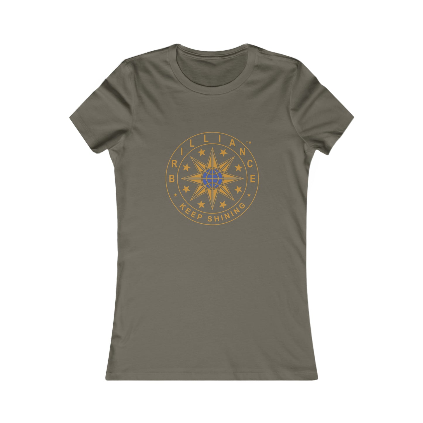Brilliance Women's T-Shirt Army Front