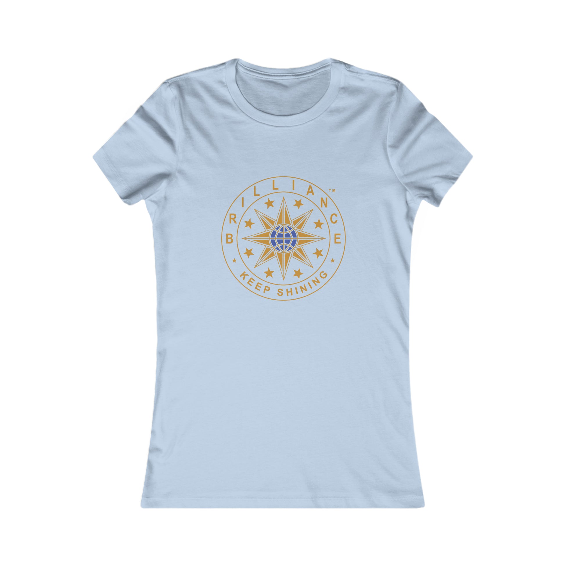 Brilliance Women's T-Shirt Baby Blue Front