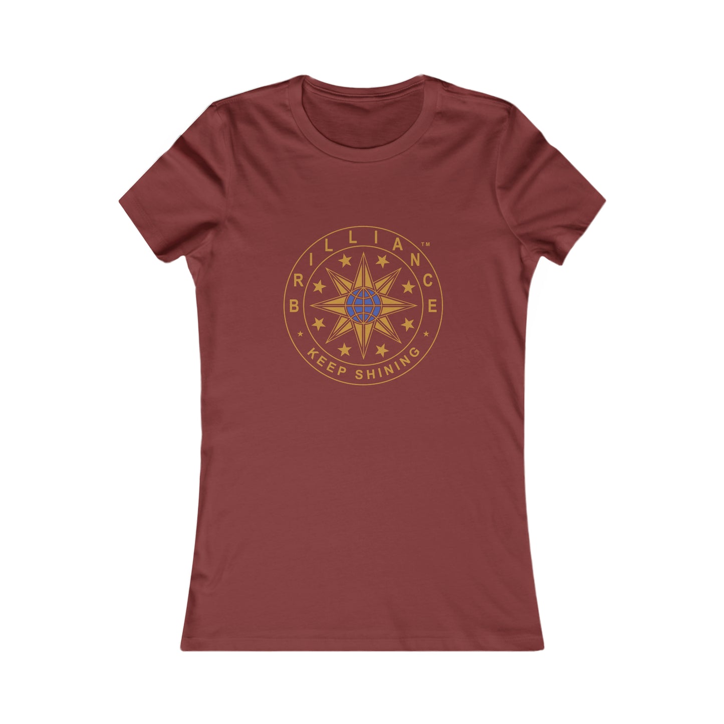 Brilliance Women's T-Shirt Cardinal Front