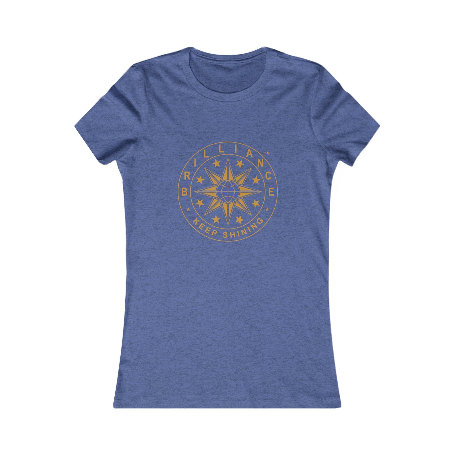 Brilliance Women's T-Shirt Heather True Royal Front