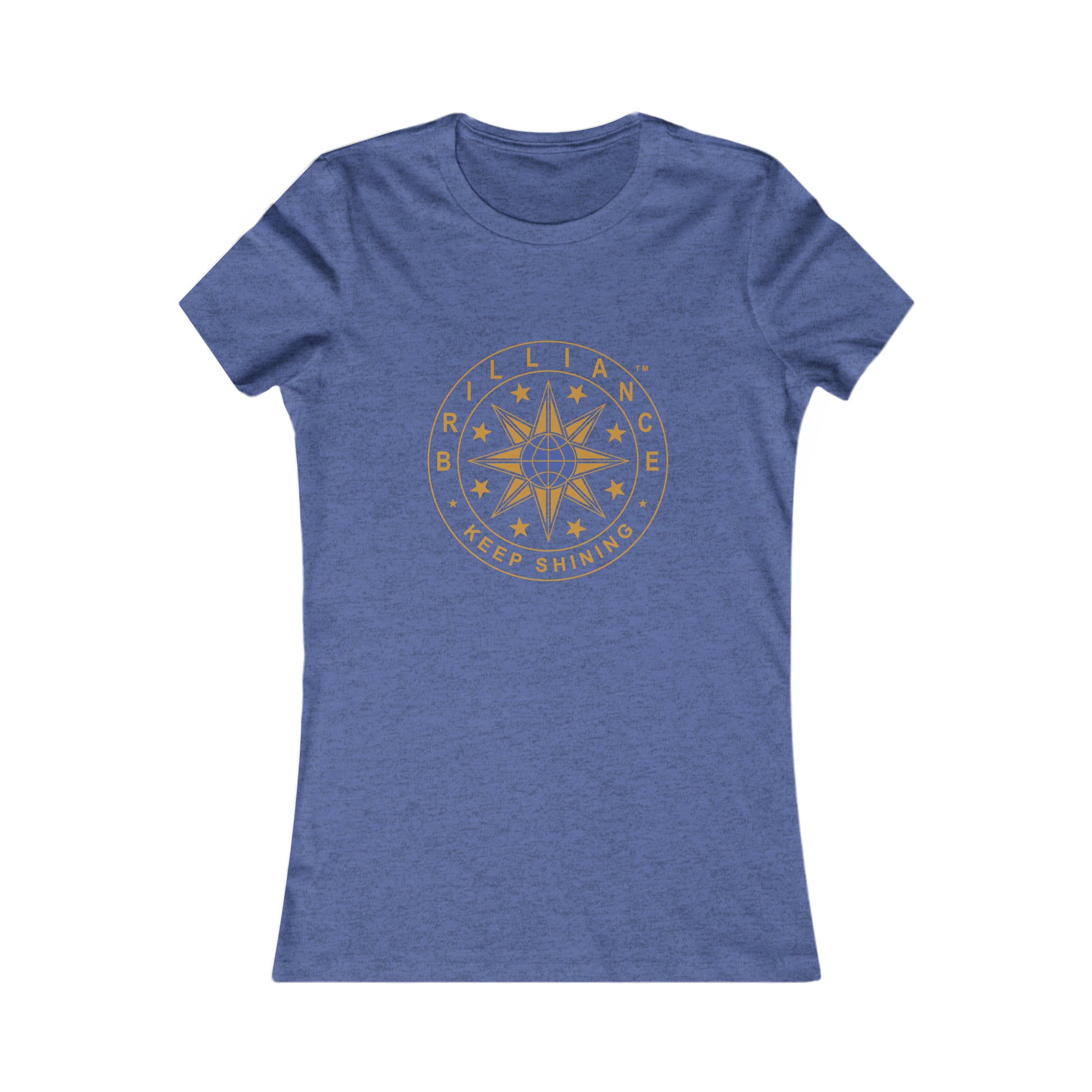Brilliance Women's T-Shirt Heather True Royal Front