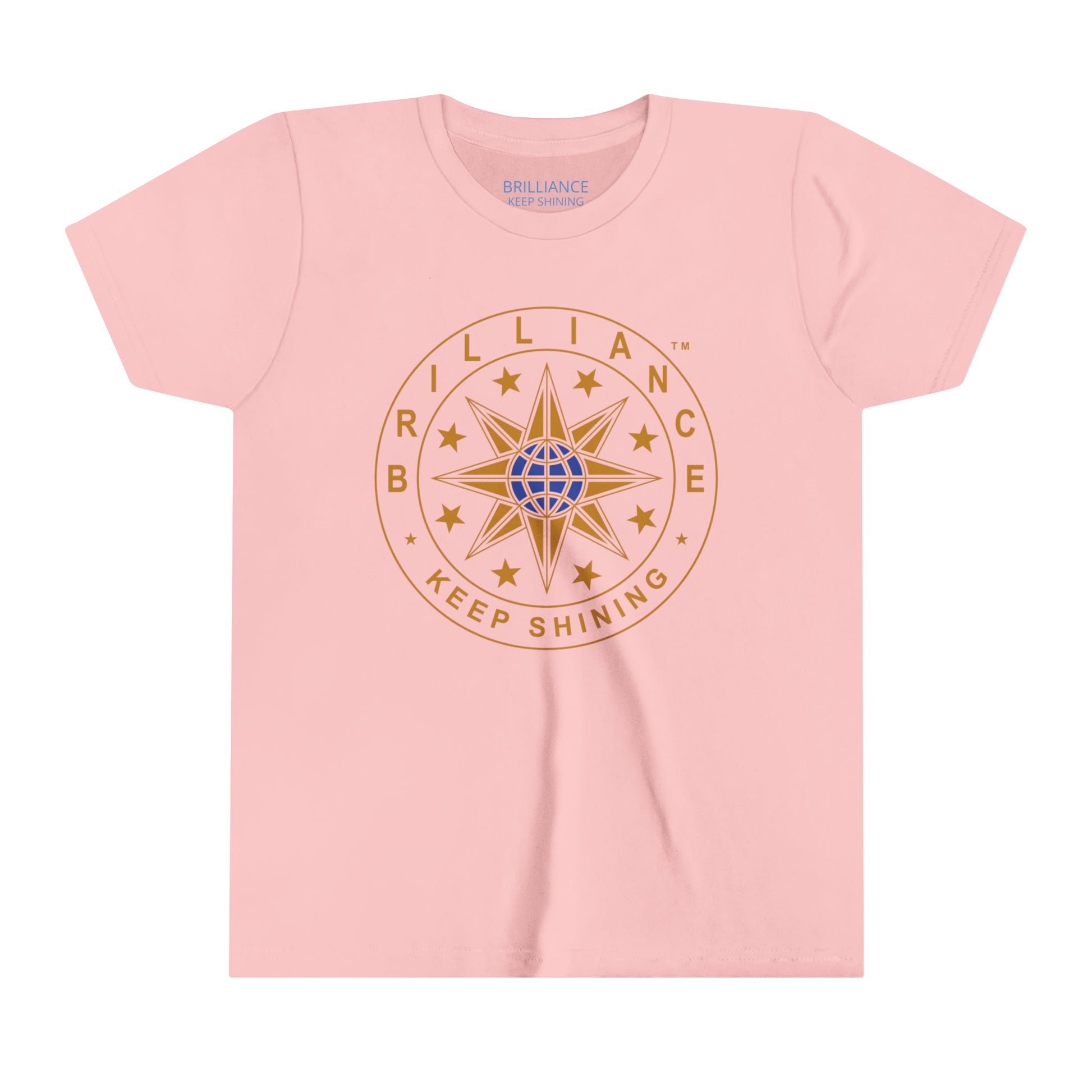 Brilliance Youth T-Shirt Pink Front